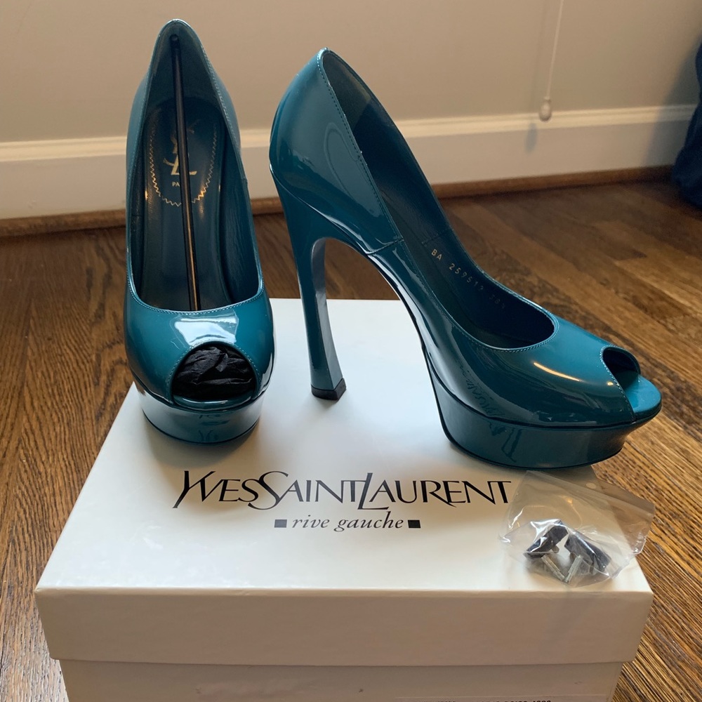 YSL Peep Toe Pump 8.5